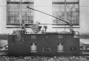 Ligne Maginot - Lovcotracteur electrique Schneider-Westinghouse (SW) - Le locotracteur
Photo issue de la notice constructeur du locotracteur