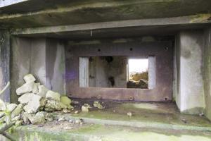 Ligne Maginot - KALKOFEN 3 - (Blockhaus pour canon) - Créneau pour canon