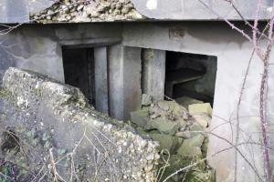 Ligne Maginot - KALKOFEN 3 - (Blockhaus pour canon) - Les entrées