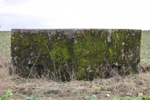 Ligne Maginot - KALKOFEN  1 - (Blockhaus pour arme infanterie) - Facade de tir
Deux créneaux fusils mitrailleurs
