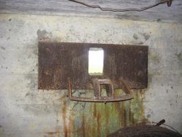 Ligne Maginot - KOPP 5 - (Blockhaus pour arme infanterie) - Affût N pour mitrailleuse Hotchkiss