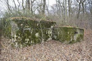 Ligne Maginot - CB226 - BOIS DE CATTENOM 02 - (Blockhaus pour arme infanterie) - Construction en appendice couvrant l'entrée et l'abri