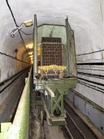 Ligne Maginot - FOUR A CHAUX - FAC - (Ouvrage d'artillerie) - Plan incliné
Monte-wagonnet chargé