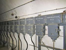 Ligne Maginot - FOUR A CHAUX - FAC - (Ouvrage d'artillerie) - Sous-station électrique
Tableau de distibution