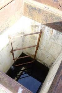 Ligne Maginot - I3 - (Chambre de coupure) - L'échelle
Le bloc est inondé
