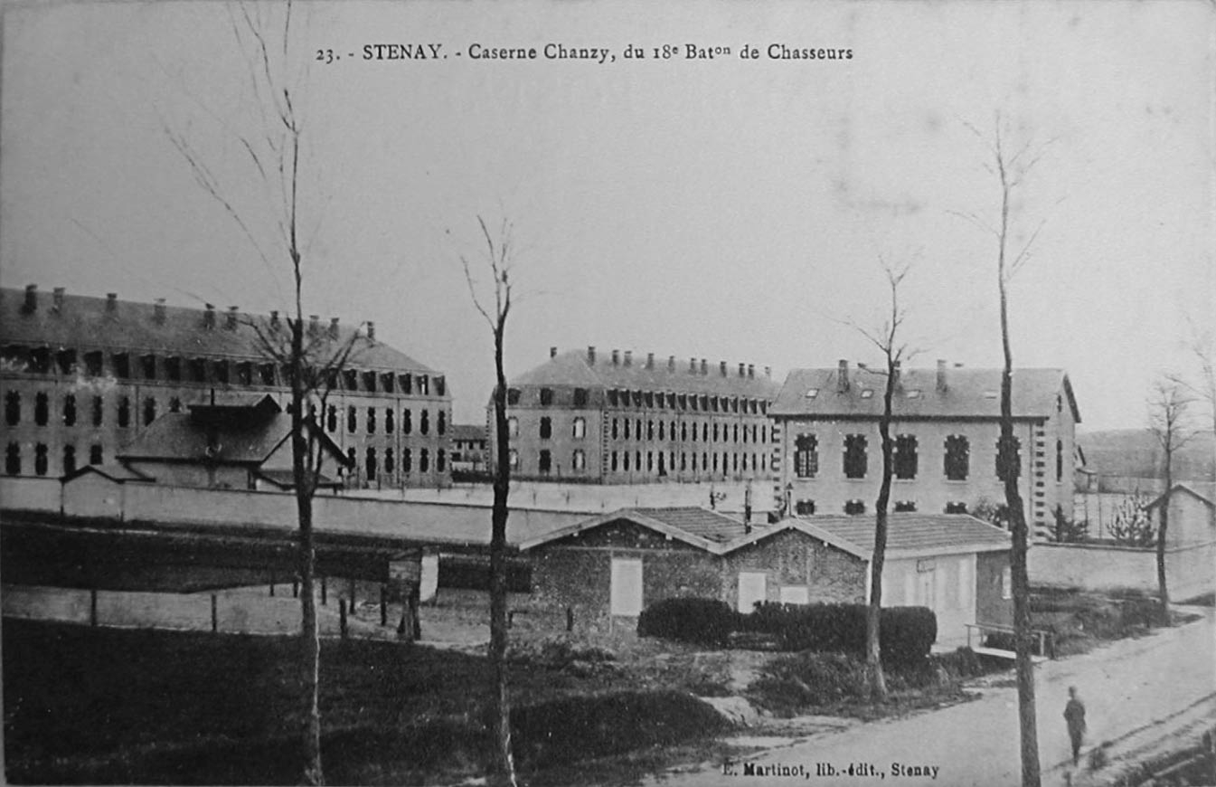 Ligne Maginot - STENAY - CASERNE CHANZY - (Camp de sureté) -  - Martinot, Stenay