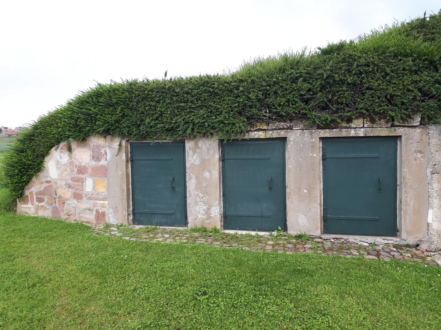 Ligne Maginot - OBERROEDERN SUD - RIEFFEL - (Casemate d'infanterie - Double) - Niches de stockage extérieur - Gregory Fuchs