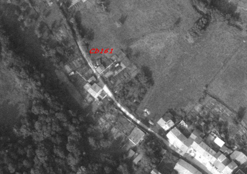 Ligne Maginot - CB161 - (Blockhaus pour arme infanterie) - Vue aérienne de 1967 - IGN - Géoportail 1967