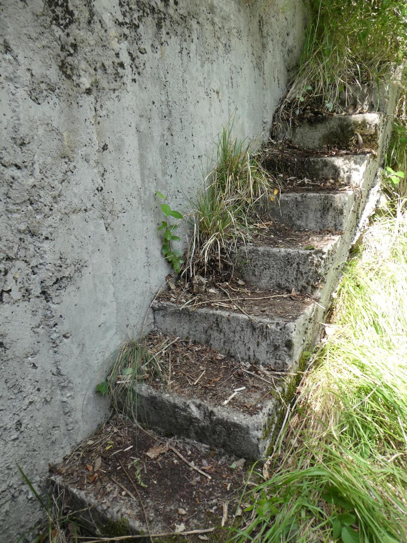 Ligne Maginot - SAINTE AGNES (SAG) - EO9 - (Ouvrage d'artillerie) - Bloc 6
Escalier d'accès - ELLENA - CUNY