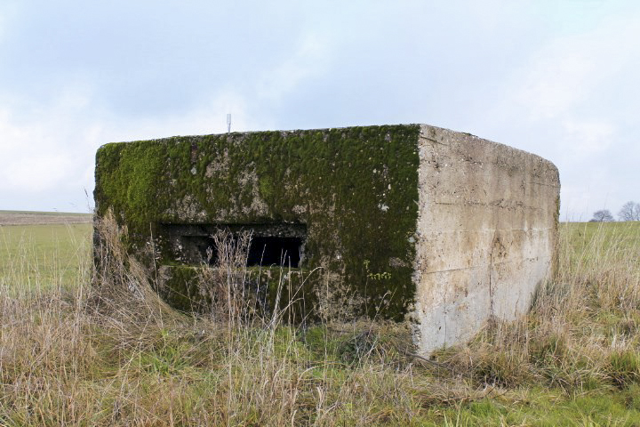 Ligne Maginot - HUNSTWIESE 2 - (Blockhaus pour arme infanterie) - Créneau mitrailleuse - Christian LENHARD