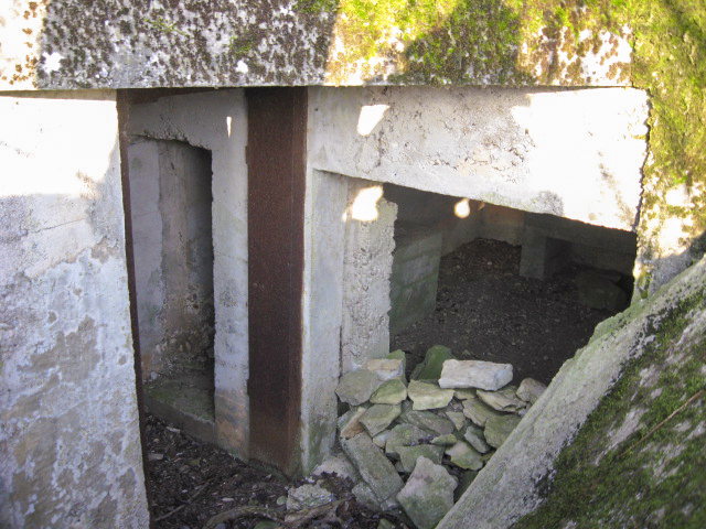 Ligne Maginot - KALKOFEN 6 - (Blockhaus pour canon) - Les entrées - Christian LENHARD