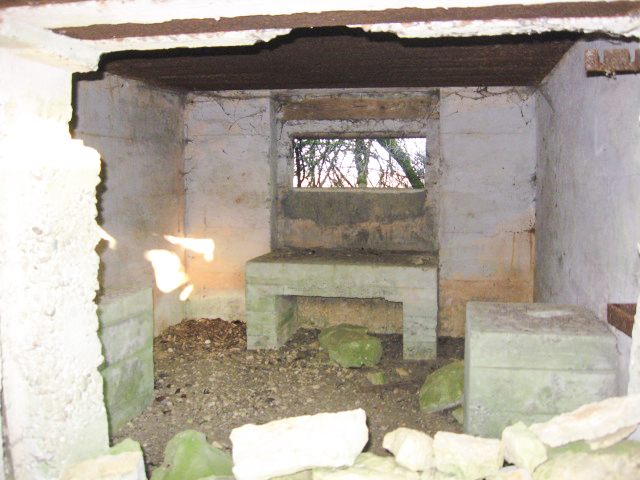 Ligne Maginot - KALKOFEN 6 - (Blockhaus pour canon) - La tablette du canon - Christian LENHARD