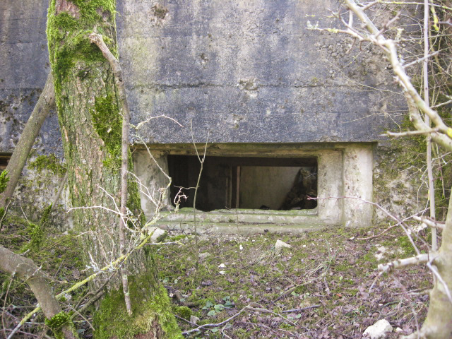 Ligne Maginot - KALKOFEN 11 - (Blockhaus pour canon) - Créneau pour canon - Christian LENHARD