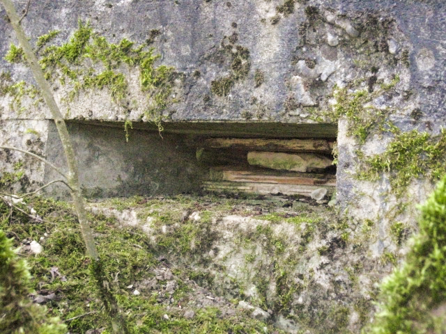 Ligne Maginot - KALKOFEN 11 - (Blockhaus pour canon) - Créneau d'observation - Christian LENHARD