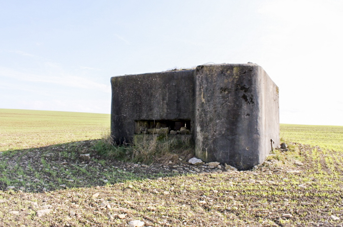 Ligne Maginot - LABBISCH NORD 1 - (Blockhaus pour canon) - Façade de tir - Christian LENHARD