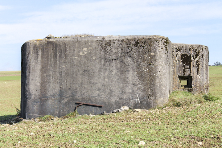 Ligne Maginot - LABBISCH NORD 1 - (Blockhaus pour canon) - Façade ouest - Christian LENHARD