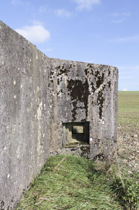 Ligne Maginot - LABBISCH NORD 1 - (Blockhaus pour canon) - Créneau FM de protection - Christian LENHARD