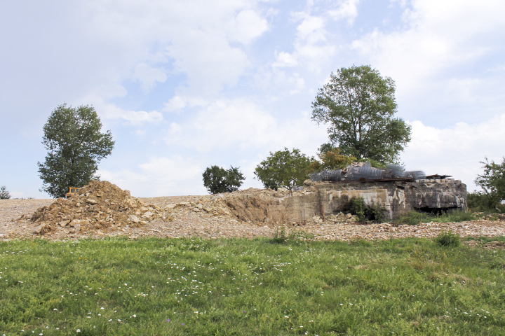 Ligne Maginot - MERRENBAND 2 - (Blockhaus pour canon) - Vue générale - Christian LENHARD