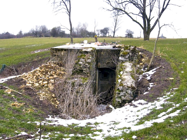 Ligne Maginot - MERRENBAND 1 - (Blockhaus pour arme infanterie) - Façade arrière - Christian LENHARD