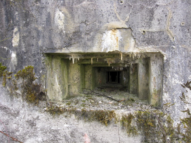 Ligne Maginot - MERRENRIED 3 - (Blockhaus pour arme infanterie) - Créneau FM - Christian LENHARD