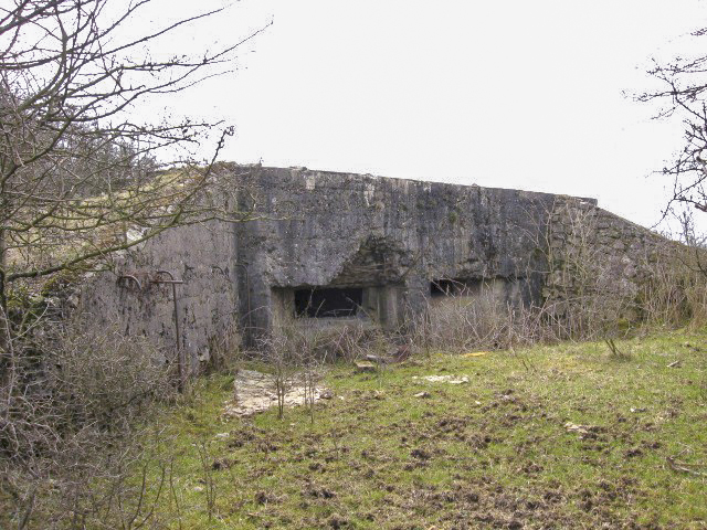 Ligne Maginot - MERRENRIED 1 - (Blockhaus pour canon) - Façade de tir - Christian LENHARD