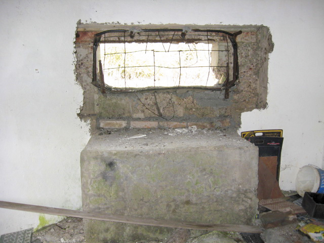 Ligne Maginot - MERRENRIED 1 - (Blockhaus pour canon) - Le créneau du canon - Christian LENHARD