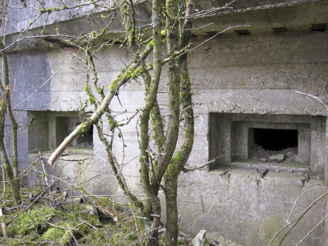 Ligne Maginot - MERRENRIED 6 - (Blockhaus pour arme infanterie) - Façade de tir - Christian LENHARD