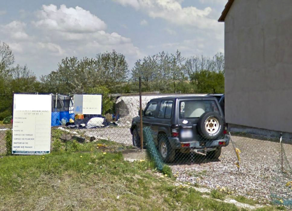 Ligne Maginot - OLFERDINGER 5BIS - (Blockhaus pour canon) - Vue générale - Google Streetview