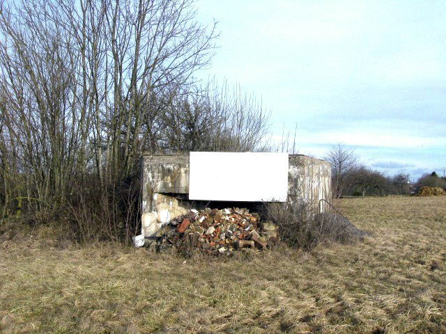 Ligne Maginot - OLFERDINGER 5 - (Blockhaus pour canon) - Façade de tir - Christian LENHARD