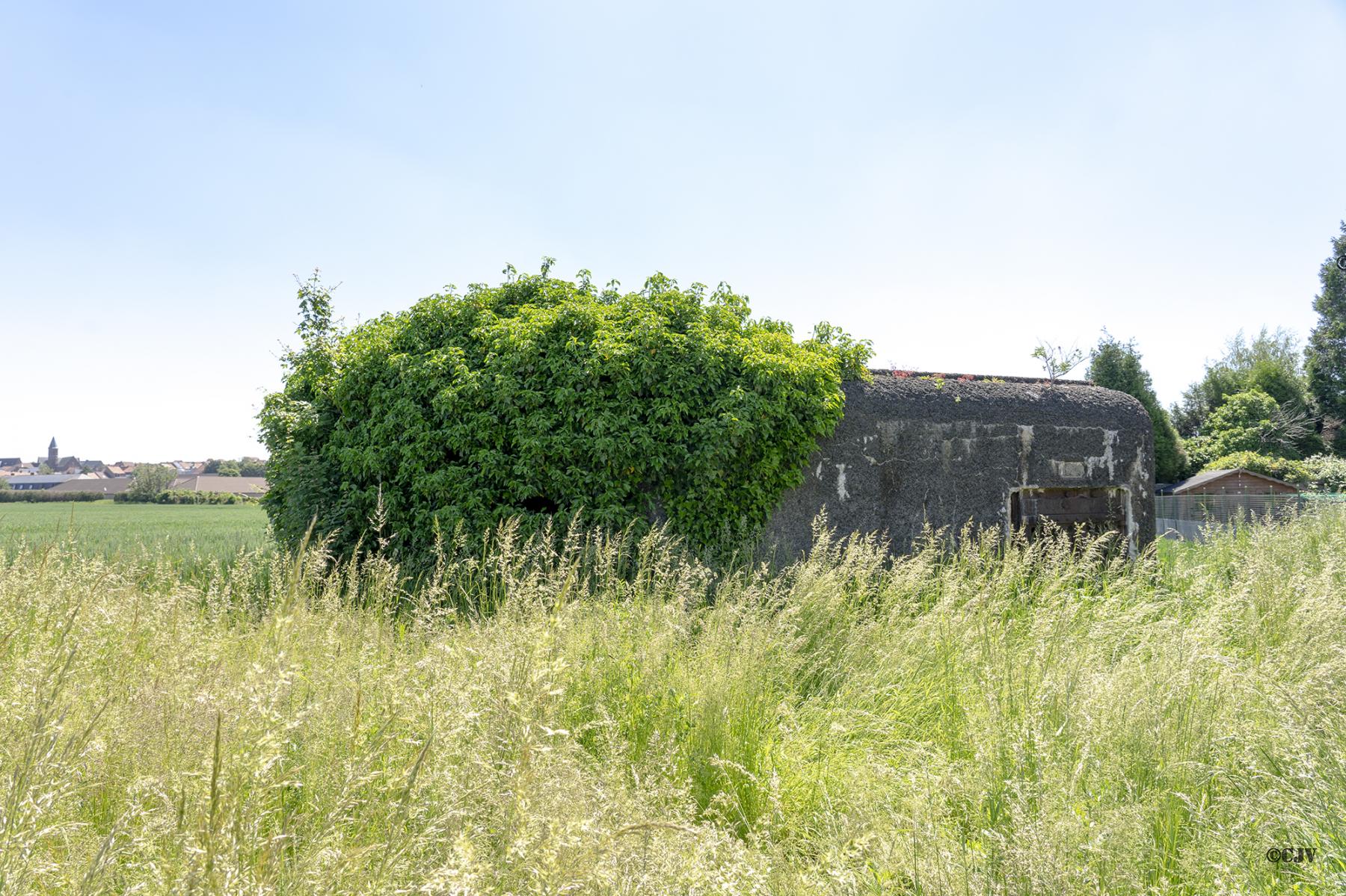 Ligne Maginot - B276 - CROIX ROUGE SUD - (Blockhaus pour canon) - Le blockhaus - Lia VERMEULEN