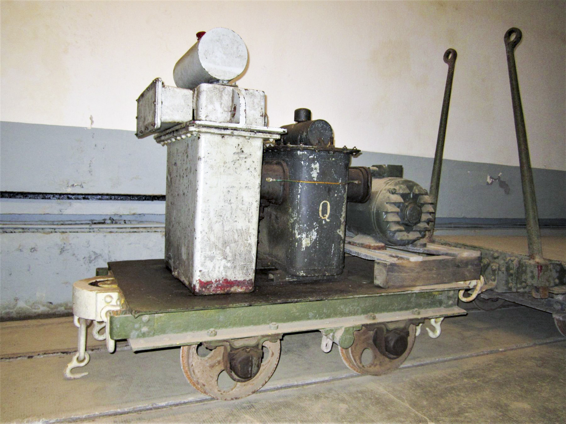 Ligne Maginot - FOUR A CHAUX - FAC - (Ouvrage d'artillerie) - Entrée munitions
Wagonnet type sud-est - Gregory Fuchs