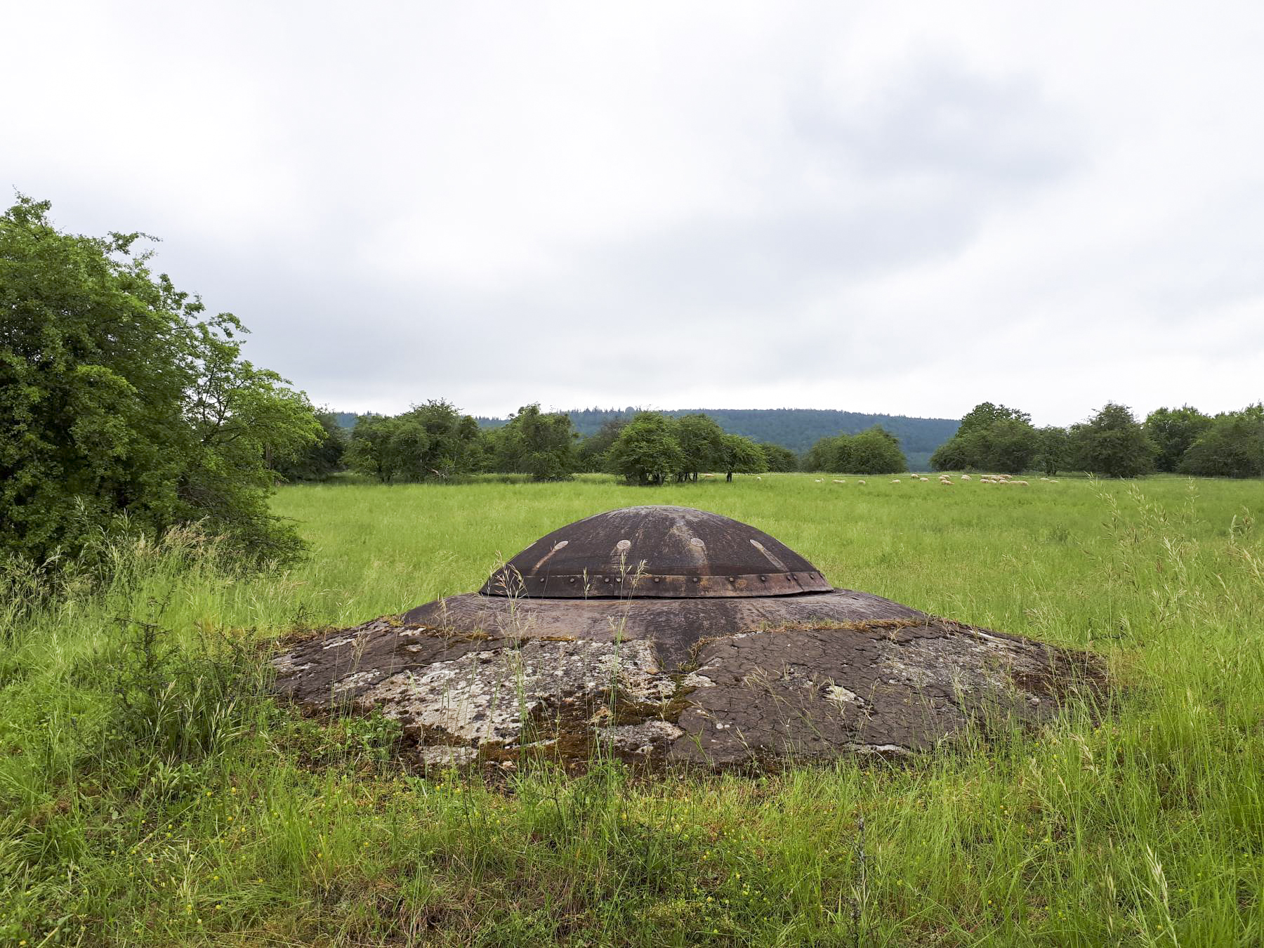 Ligne Maginot - FOUR A CHAUX - FAC - (Ouvrage d'artillerie) - Bloc 5
Tourelle de mitrailleuses - Gregory Fuchs