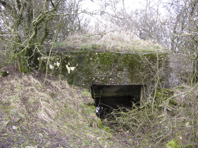 Ligne Maginot - SALWALD 4 - (Blockhaus pour canon) - Façade arrière - Christian LENHARD