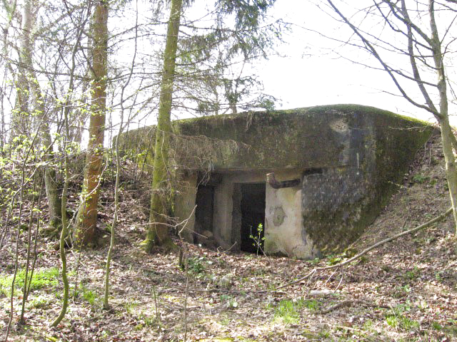Ligne Maginot - SAUMUEHLE EST - (Blockhaus pour canon) - Façade arriére - Christian LENHARD