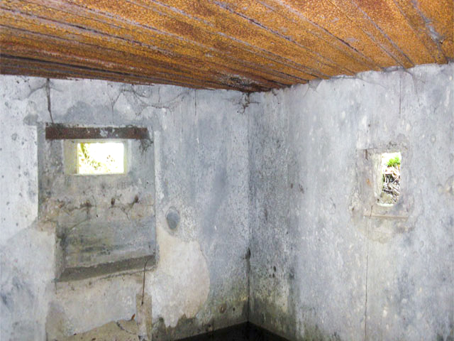 Ligne Maginot - SAUMUEHLE OUEST - (Blockhaus pour arme infanterie) - L'intérieur du blockhaus - Christian LENHARD
