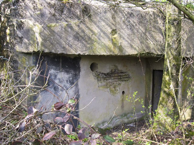 Ligne Maginot - SAUMUEHLE OUEST - (Blockhaus pour arme infanterie) - La façade arriére - Christian LENHARD