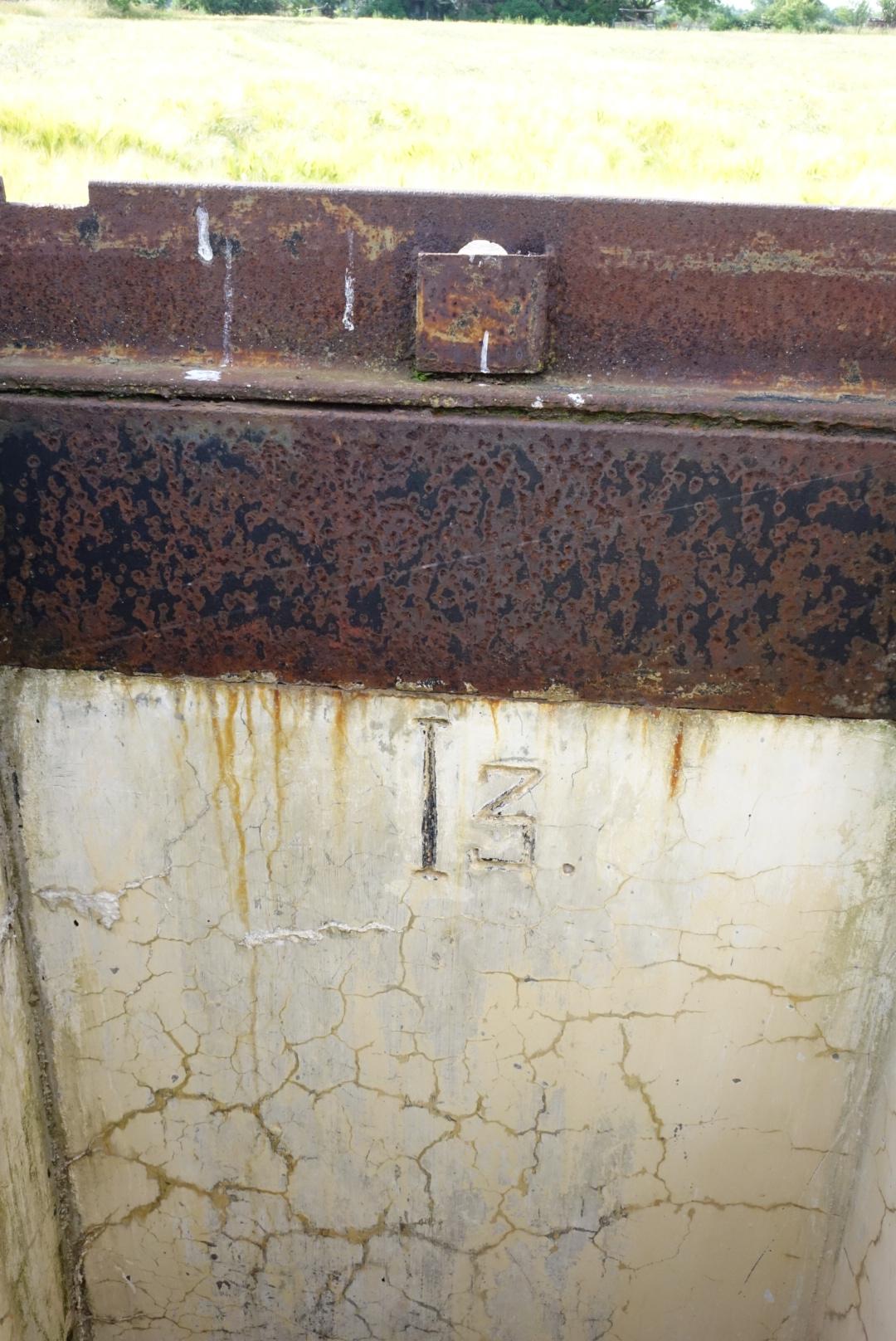 Ligne Maginot - I3 - (Chambre de coupure) - Numero d'identification - Lia VERMEULEN