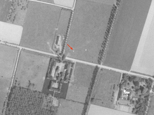 Ligne Maginot - BEF 467A - CHATEAU DE BERCU SUD - (Blockhaus pour arme infanterie) -  - IGN - Géoportail 1957