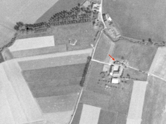 Ligne Maginot - BEF 618 - FERME DE LA BOUGRIE NORD - (Blockhaus pour arme infanterie) -  - IGN - Géoportail 1951
