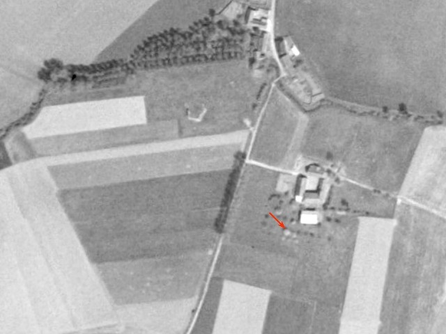 Ligne Maginot - BEF 617 - FERME DE LA BOUGRIE SUD - (Blockhaus pour arme infanterie) -  - IGN - Géoportail 1951