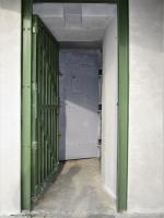 Ligne Maginot - 86 - ASCHENBACH - (Casemate d'infanterie - Double) - Grille et porte blindée de l'entrée du personnel