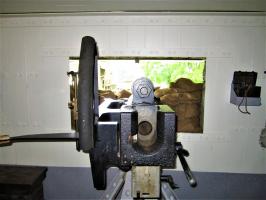 Ligne Maginot - 86 - ASCHENBACH - (Casemate d'infanterie - Double) - Canon de 47 mm de marine modèle 1902/15 
Détail de la culasse