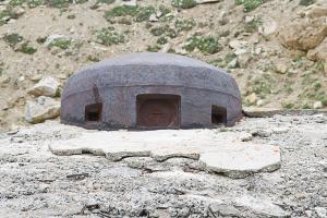 Ligne Maginot - PAS DU ROC - (Ouvrage d'artillerie) - Bloc 1
Cloche JM de droite