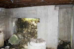 Ligne Maginot - SCHITTEFELD 5 - (Blockhaus pour canon) - L'entrée du matériel et l'entrée du personnel