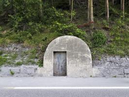 Ligne Maginot - 10 - HAUTES MURAILLES -LSGD - (Chambre de coupure) - L'entrée de plain-pied
