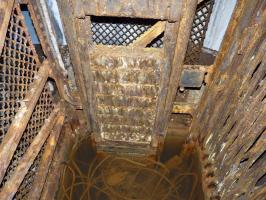 Ligne Maginot - BOVENBERG - A27 - (Ouvrage d'infanterie) - Bloc 4
Contrepoids dans la cage d'ascenseur
