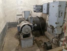 Ligne Maginot - SAINT ROCH (SHR) - (Ouvrage d'artillerie) - Le plan incliné desservant le bloc 4
Le mécanisme de treuil
