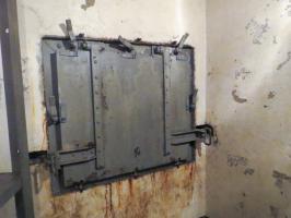 Ligne Maginot - SAINT ROCH (SHR) - (Ouvrage d'artillerie) - Bloc 4
Réceptacle à douilles à l'étage inférieur du bloc