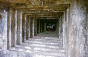 Ligne Maginot - SAINT ROCH (SHR) - (Ouvrage d'artillerie) - Bloc 4
Créneaux pour JM vu de l'extérieur