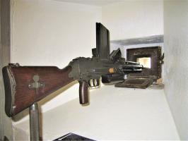Ligne Maginot - 86 - ASCHENBACH - (Casemate d'infanterie - Double) - Détail du FM 24/29